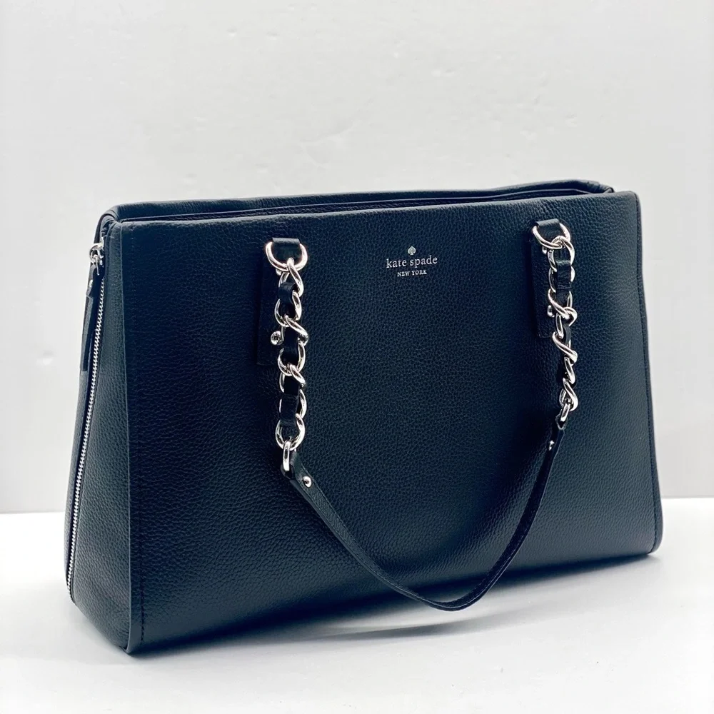 Kate Spade Andee Cobble Hill Handbag Satchel Shoulder Bag Chain Tote